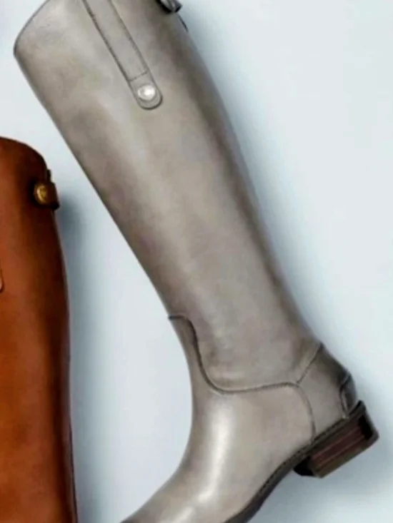 Sam Edelman Leather Riding Boots - Picture 1 of 8